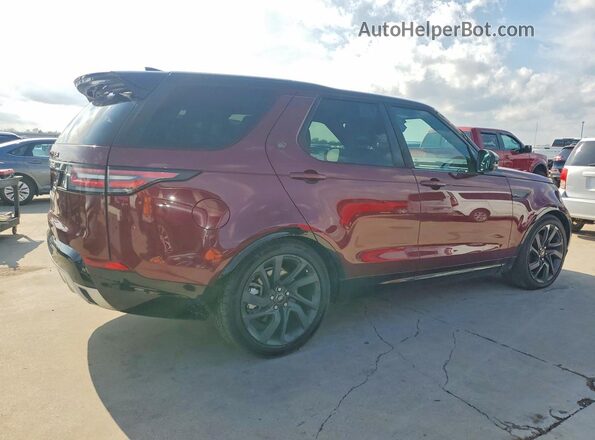 SALRRBBV5HA025671 2017 LAND ROVER DISCOVERY Red Передня права чверть