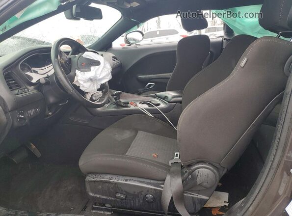 2C3CDZJG2PH507137 2023 DODGE CHALLENGER Серый Вид панели приборов