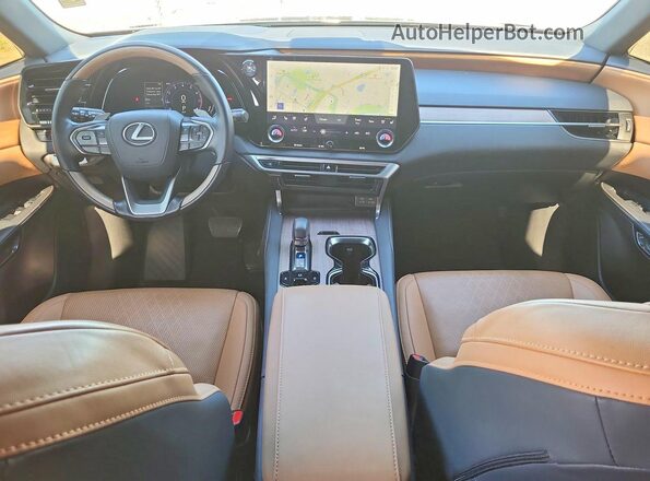JTJCHMAA1P2007846 2023 LEXUS RX Черный Вид задних сидений