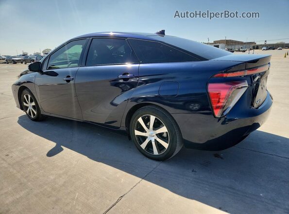 JTDBVRBD4KA007691 2019 TOYOTA MIRAI Blue უკანა მარცხენა