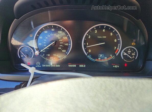 WBA5B3C59GG257715 2016 BMW 5 SERIES Черный Вид задних сидений