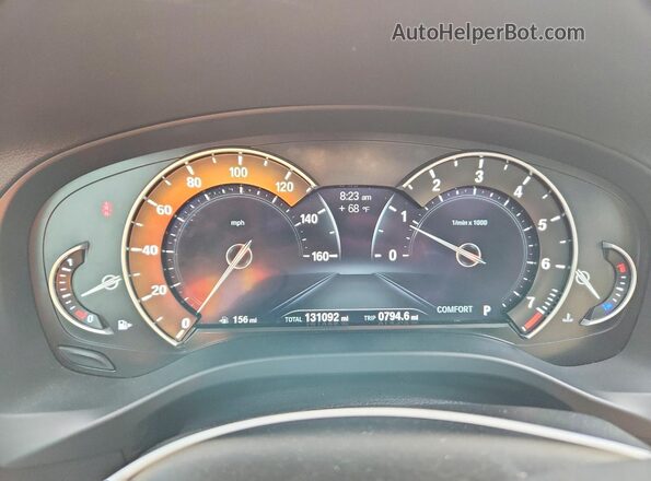 5UXTR9C55JLC69563 2018 BMW X3 Белый Вид задних сидений