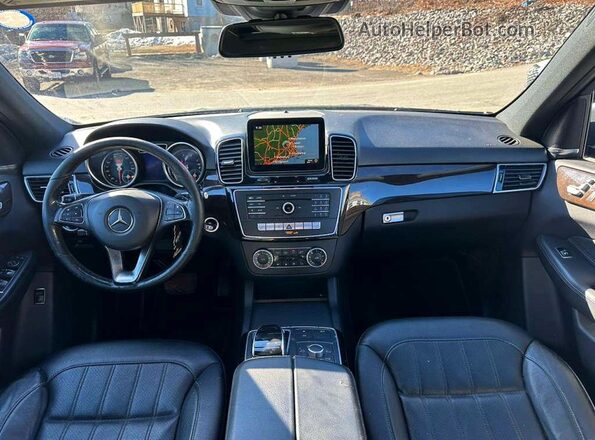 4JGDA5HB1HA844695 2017 MERCEDES-BENZ GLE Серый Вид щитка приборов