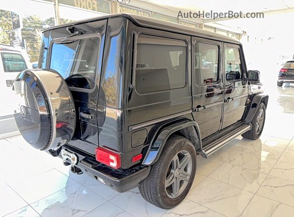 WDCYC3KH3JX288713 2018 MERCEDES-BENZ G-CLASS Black Вид спереду