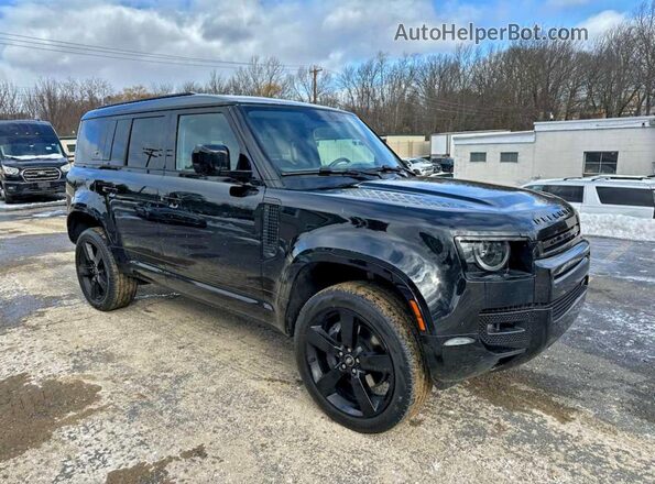 SALE2EEU2P2120298 2023 LAND ROVER DEFENDER Black Front view