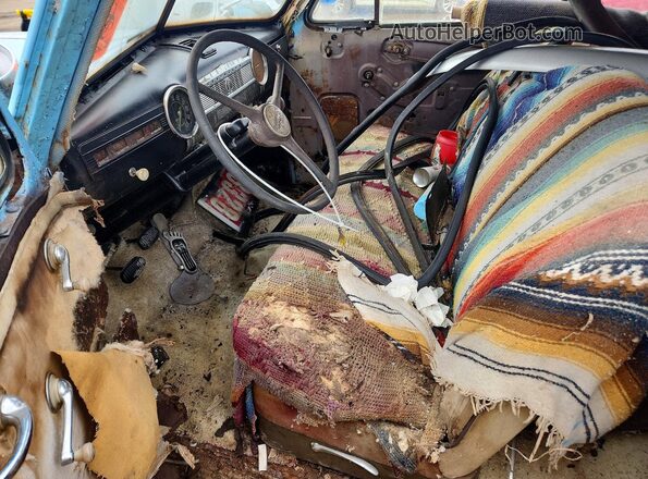ID008441 1946 CHEVROLET STYLE Blue Front interior view