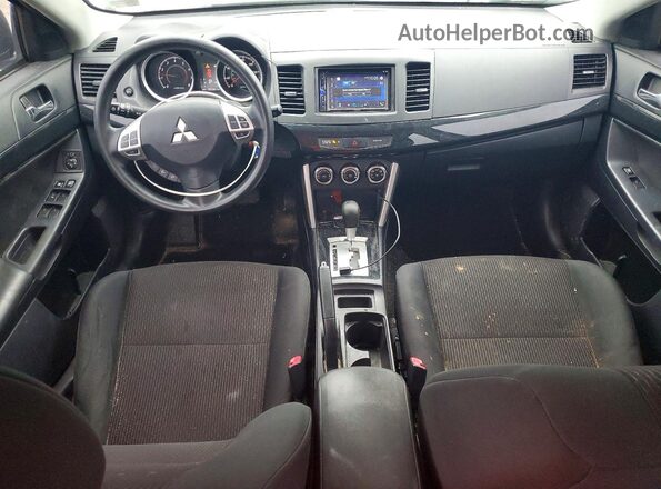 JA32U2FU5GU003318 2016 MITSUBISHI LANCER Черный Вид панели приборов