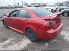 2016 Mitsubishi Lancer Es Красный vin: JA32U2FU8GU007735