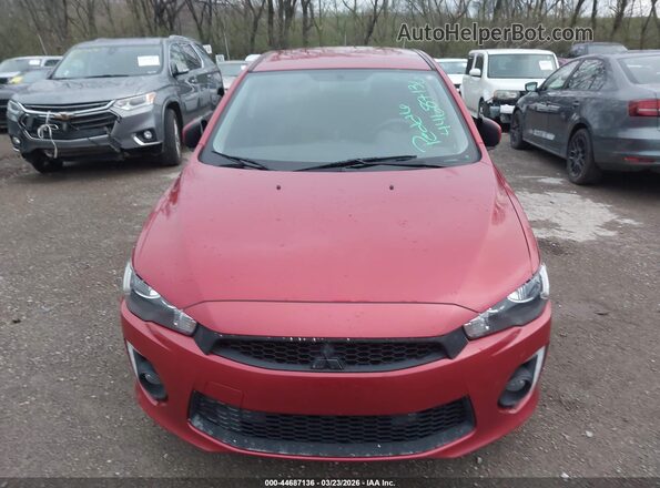 JA32U2FU8GU007735 2016 MITSUBISHI LANCER Красный Вид спереди