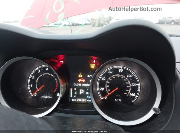 JA32U2FU8GU007735 2016 MITSUBISHI LANCER Красный Вид задних сидений