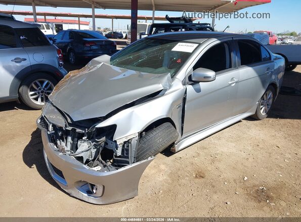 JA32U2FUXGU011530 2016 MITSUBISHI LANCER Silver Vista tres cuartos delantera izquierda