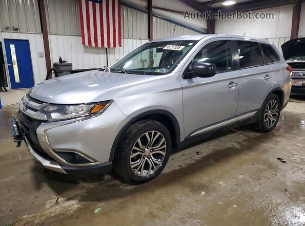 JA4AD2A36GZ048910 2016 MITSUBISHI OUTLANDER Синий Передняя левая четверть