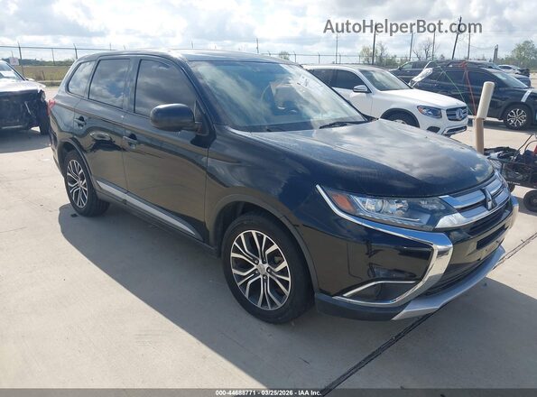 JA4AD2A3XGZ016719 2016 MITSUBISHI OUTLANDER Черный Передняя правая четверть