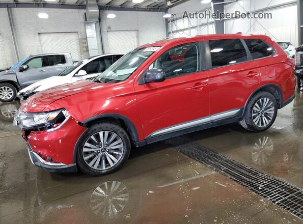 JA4AD2A3XKZ017541 2019 MITSUBISHI OUTLANDER Красный Передняя левая четверть