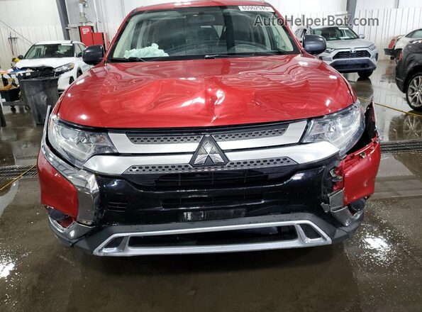 JA4AD2A3XKZ017541 2019 MITSUBISHI OUTLANDER Красный Вид спереди