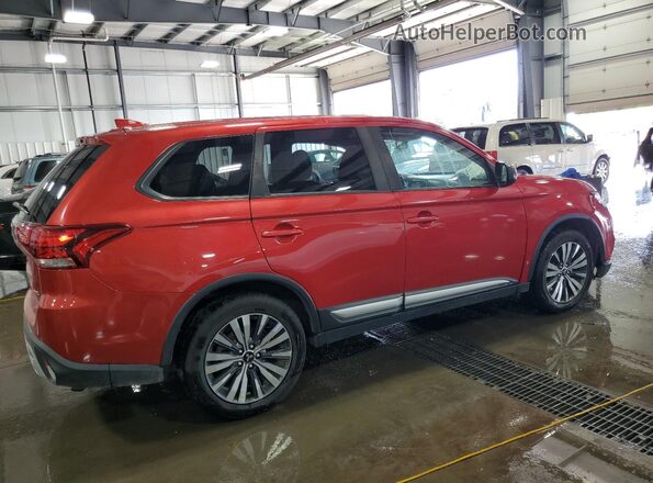 JA4AD2A3XKZ017541 2019 MITSUBISHI OUTLANDER Красный Задняя правая четверть