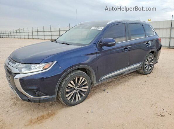 JA4AD3A33LZ046435 2020 MITSUBISHI OUTLANDER Синий Передняя левая четверть