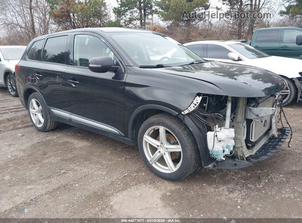 JA4AD3A34KZ041758 2019 MITSUBISHI OUTLANDER Черный Передняя правая четверть