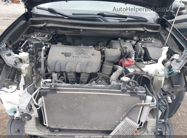 JA4AD3A34KZ041758 2019 MITSUBISHI OUTLANDER Черный Вид сзади
