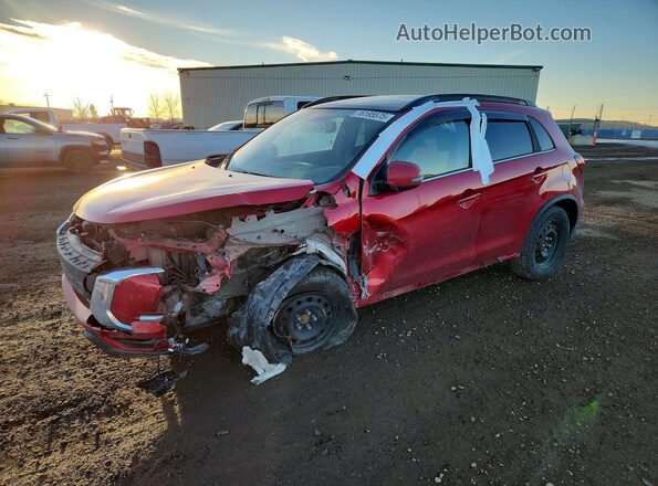 JA4AJ4AW5LU604064 2020 MITSUBISHI RVR Красный Передняя левая четверть