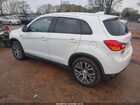 2017 Mitsubishi Outlander Sport 2.0 Es/2.0 Le Белый vin: JA4AP3AU0HZ010791