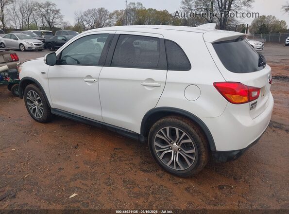 JA4AP3AU0HZ010791 2017 MITSUBISHI OUTLANDER SPORT Белый Задняя левая четверть