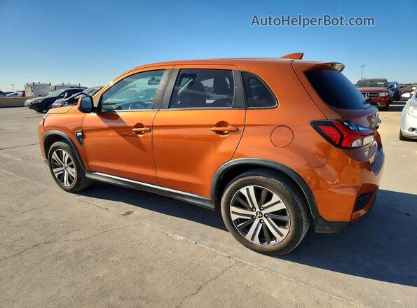 JA4AP3AU0LU031260 2020 MITSUBISHI OUTLANDER Оранжевый Задняя правая четверть