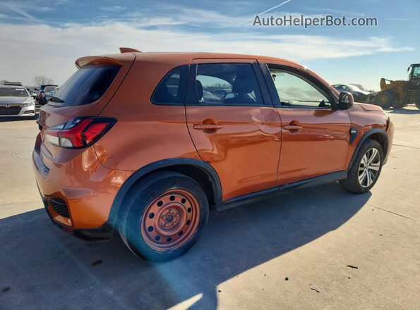 JA4AP3AU0LU031260 2020 MITSUBISHI OUTLANDER Оранжевый Передняя правая четверть