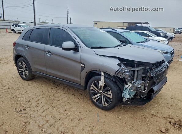 JA4AP3AU1LU010224 2020 MITSUBISHI OUTLANDER Серый Передняя правая четверть