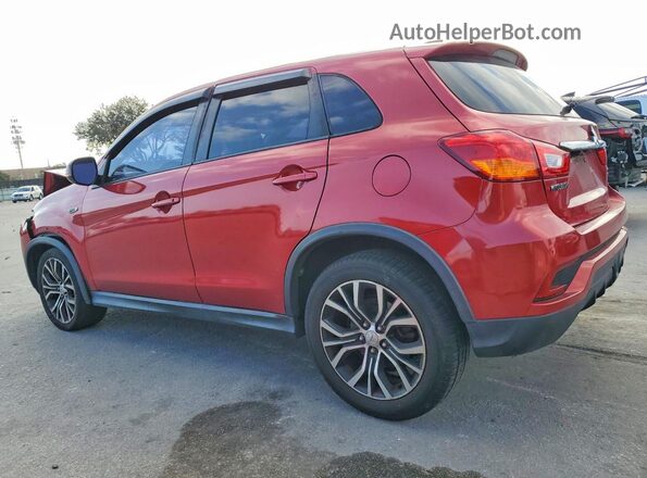 JA4AP3AU2KU033753 2019 MITSUBISHI OUTLANDER Красный Задняя левая четверть