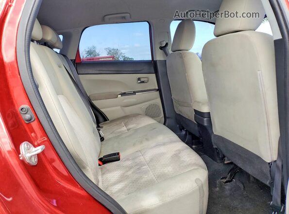 JA4AP3AU2KU033753 2019 MITSUBISHI OUTLANDER Красный Вид задней части салона