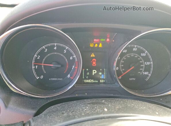 JA4AP3AU2KU033753 2019 MITSUBISHI OUTLANDER Красный Вид щитка приборов