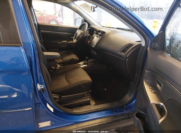 JA4AP3AU4JZ004868 2018 MITSUBISHI OUTLANDER SPORT Blue Вид салону спереду