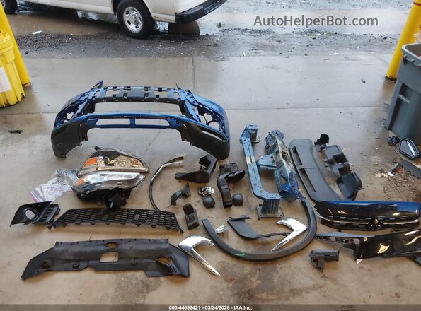 JA4AP3AU4JZ004868 2018 MITSUBISHI OUTLANDER SPORT Blue Вид щитка приладів