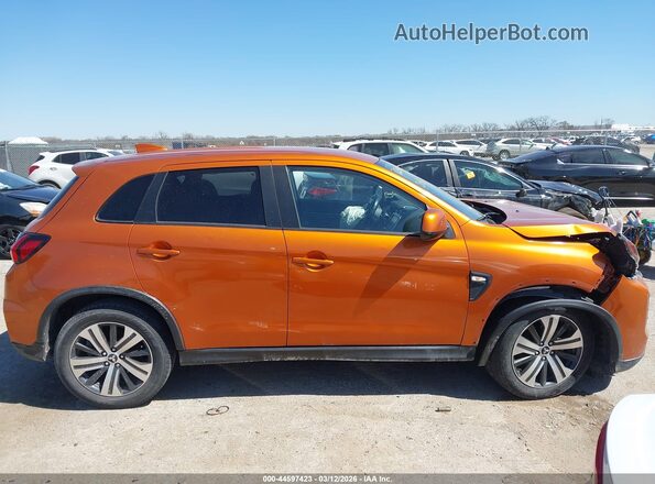 JA4AP3AU4LU005745 2020 MITSUBISHI OUTLANDER SPORT Оранжевый Вид задней части салона