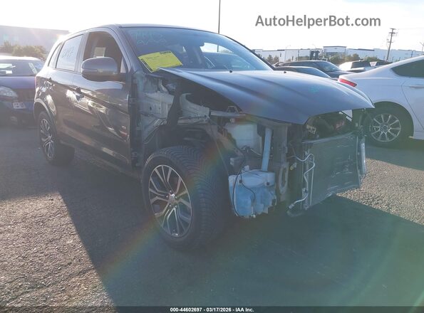 JA4AP3AU6HZ062037 2017 MITSUBISHI OUTLANDER SPORT Коричневый Передняя правая четверть