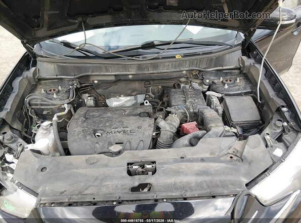 JA4AP3AU6KU027986 2019 MITSUBISHI OUTLANDER SPORT Черный Вид сзади