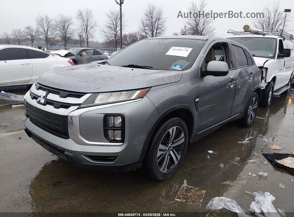 JA4AP3AU7LU000491 2020 MITSUBISHI OUTLANDER SPORT Gray Przód lewy