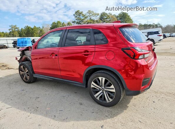 JA4AP3AU9LU008172 2020 MITSUBISHI OUTLANDER Red Tył lewy