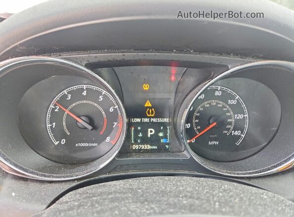 JA4AP3AU9LU008172 2020 MITSUBISHI OUTLANDER Red Widok zestawu wskaźników