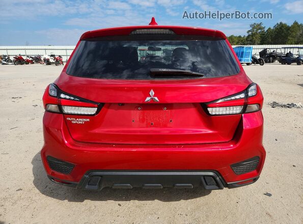 JA4AP3AU9LU008172 2020 MITSUBISHI OUTLANDER Red Widok z tyłu