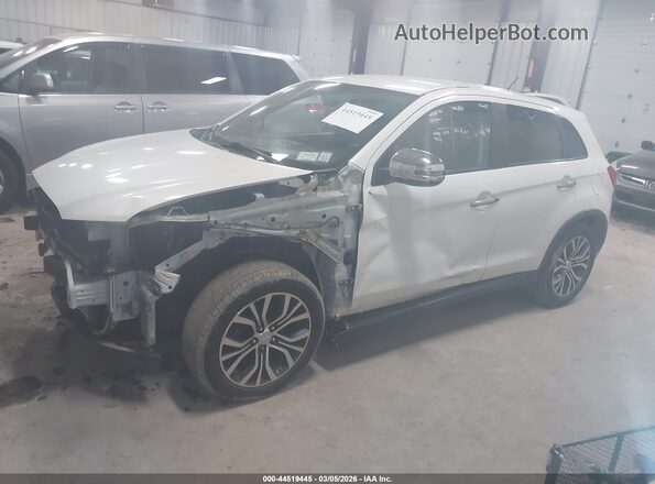 JA4AP3AW2GZ042142 2016 MITSUBISHI OUTLANDER SPORT Белый Передняя левая четверть