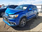 2018 Mitsubishi Outlander Sport 2.4 Se Blue vin: JA4AP3AW3JU021708