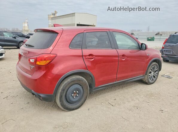 JA4AP3AW8HZ020096 2017 MITSUBISHI OUTLANDER Red Rear right
