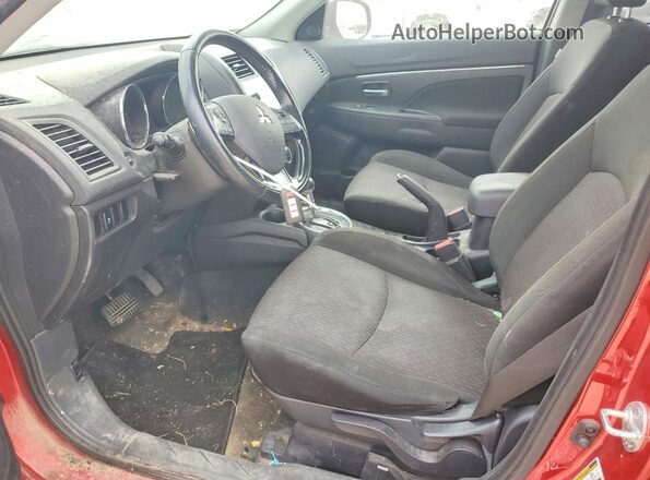 JA4AP3AW8HZ020096 2017 MITSUBISHI OUTLANDER Red Front interior view