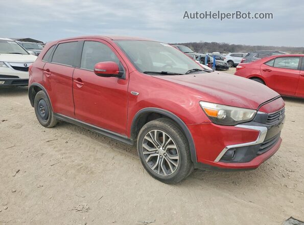 JA4AP3AW8HZ020096 2017 MITSUBISHI OUTLANDER Red Front right