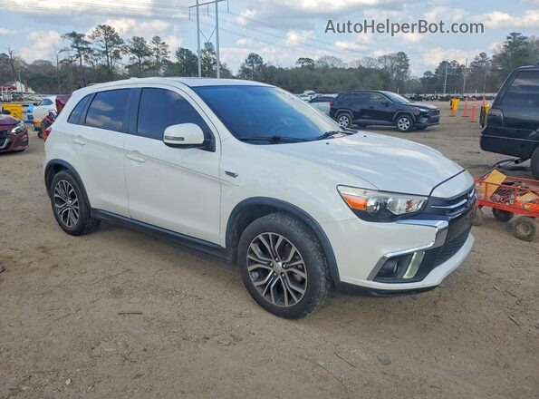 JA4AP4AU0KU029075 2019 MITSUBISHI OUTLANDER White Przód prawy