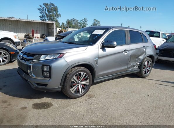 JA4AP4AU0LU025903 2020 MITSUBISHI OUTLANDER SPORT Серый Передняя левая четверть