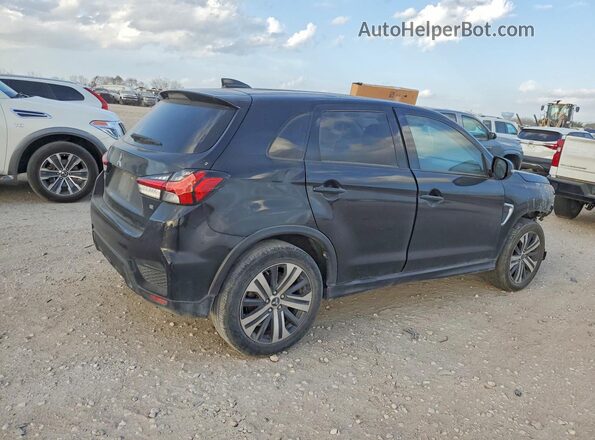 JA4AP4AU1LU024260 2020 MITSUBISHI OUTLANDER Черный Задняя правая четверть