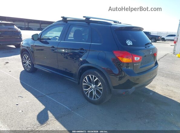 JA4AP4AW6GZ033093 2016 MITSUBISHI OUTLANDER SPORT Черный Задняя левая четверть